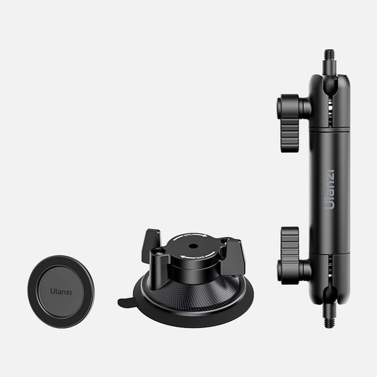Ulanzi ZJ06 Smartphone Magsafe-mount met Zuignap - Uitschuifbaar tot 34cm - Telefoonhouders