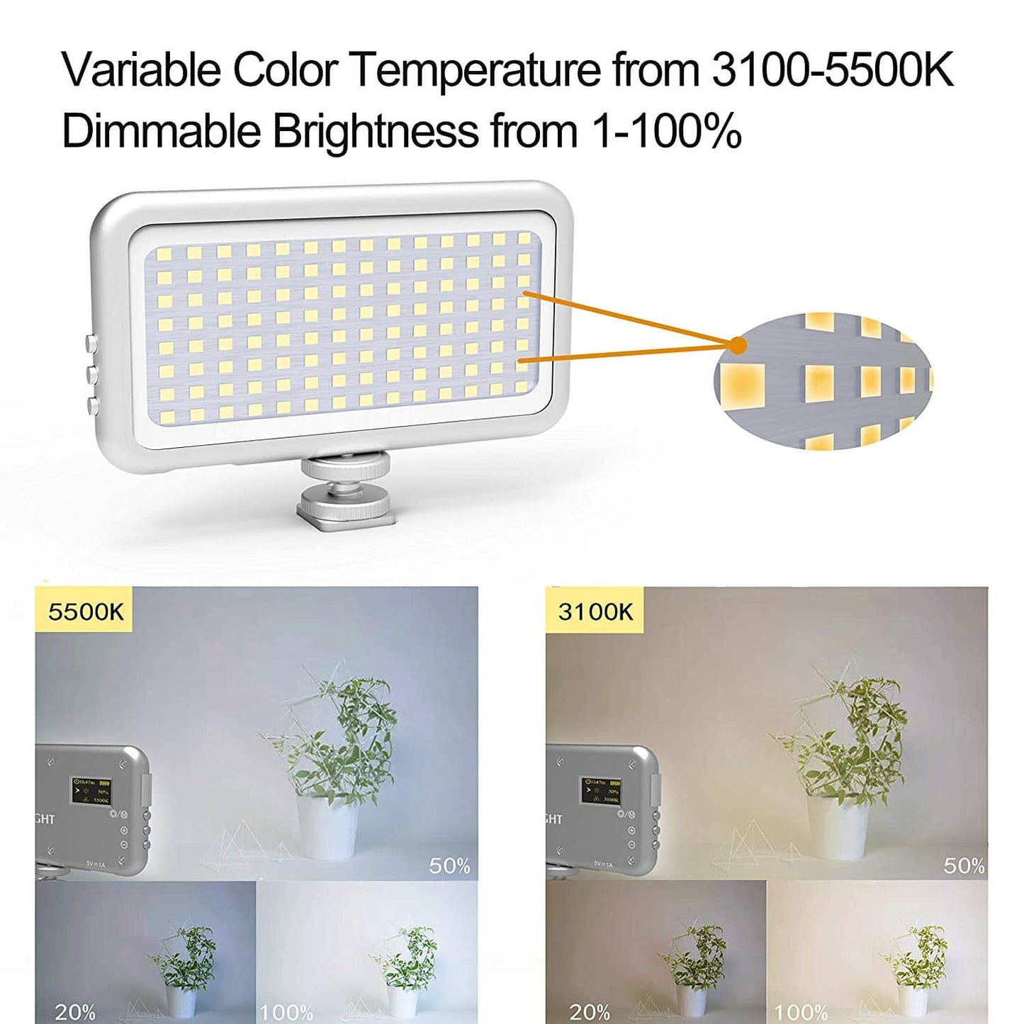 MOJOGEAR Multi Color Mini LED-lamp - Obsolete