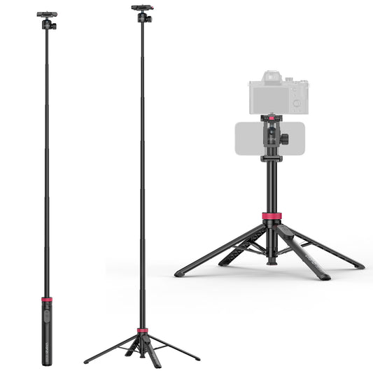 Victiv 224cm Tall Statief voor iPhone, Telefoon Statief met Zwanenhals & Afstandsbediening en Mobiele Telefoon Stand, Aluminium Flexibele Overhead Statief Telefoon Stand voor Filmen Victiv 224cm Tall Statief voor iPhone, Telefoon Statief met Zwanenhals & Afstandsbediening en Mobiele Telefoon Stand, Aluminium Flexibele Overhead Statief Telefoon Stand voor Filmen