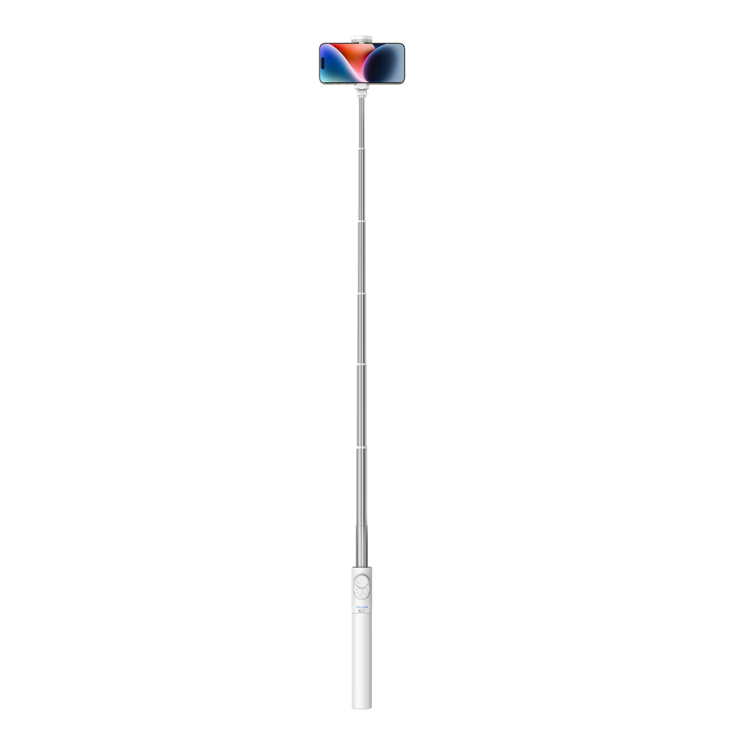 Telesin Selfiestick Statief voor smartphone met remote - Wit
