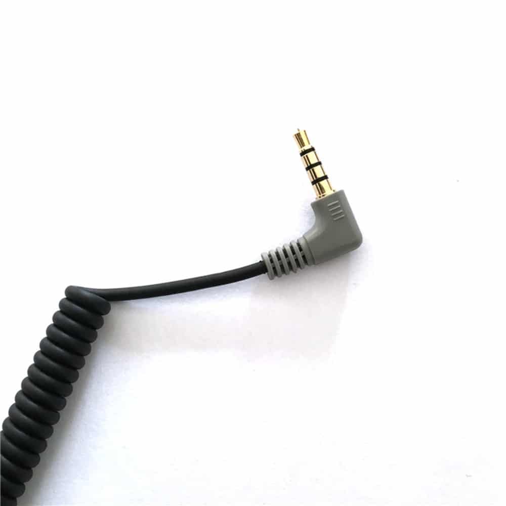 Comica 3.5mm jack TRRS-TRS adapter cable for microphones