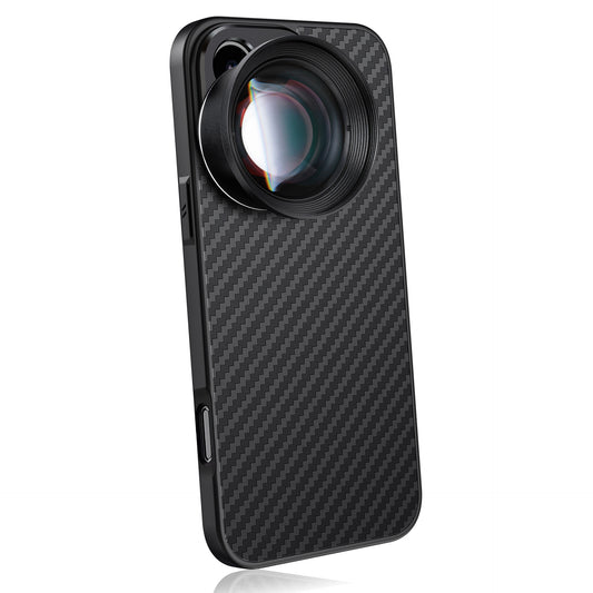 MOJOGEAR 17mm lens case voor iPhone 16 Pro Max - Carbon - Overige producten