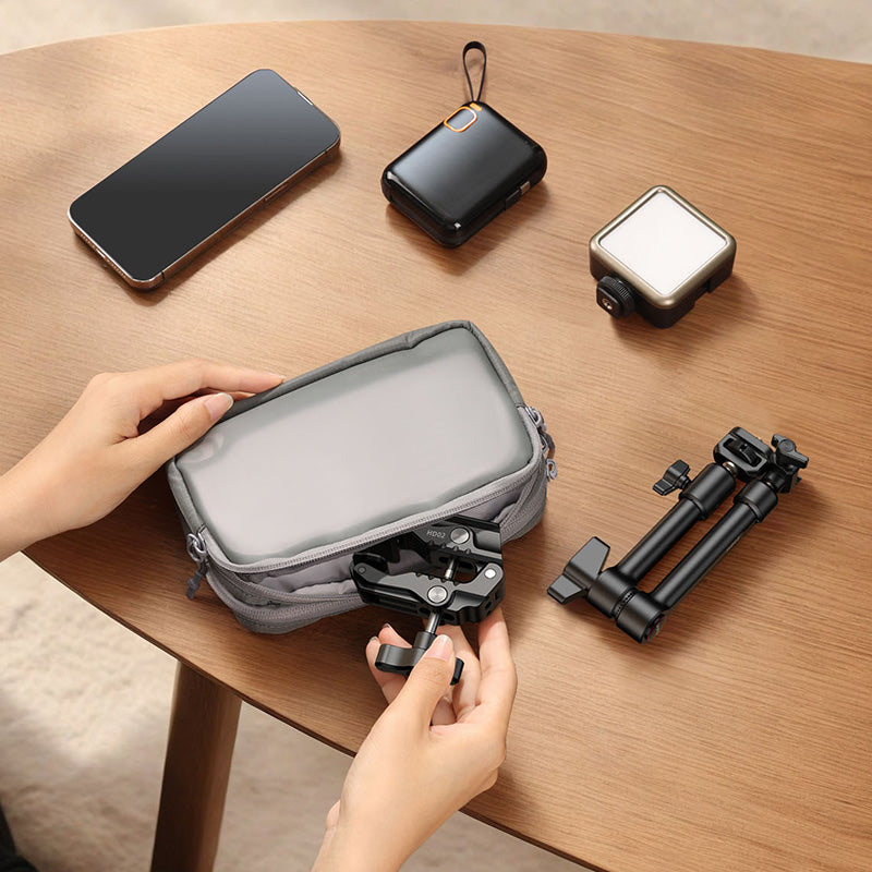 Ulanzi HD02 Magic Arm Kit met Clamp - Zwart - Vaste statieven