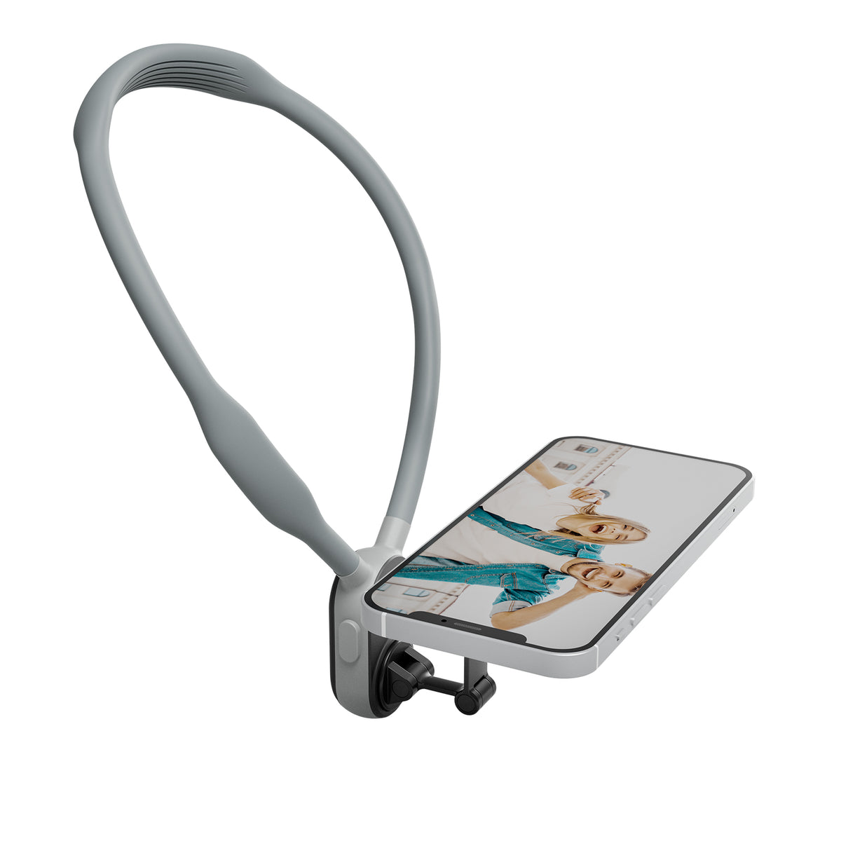 Telesin magnetische neck mount voor smartphone - Grijs