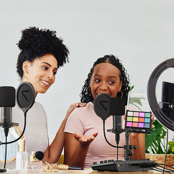 7RYMS 7CasterSE3 voor Podcast, Streaming, Gaming en Muziek - Met 2x XLR - Microfoonaccessoires