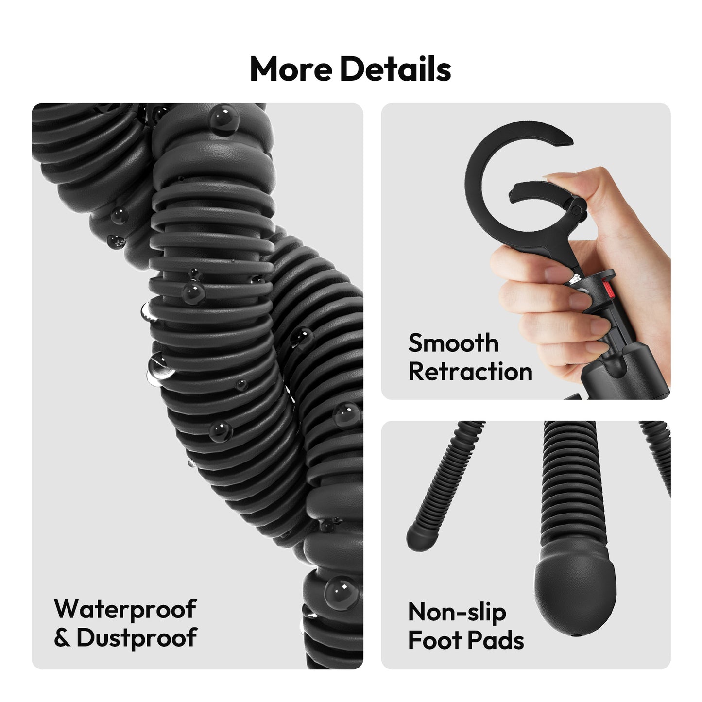 Ulanzi MT30 Flexibel telefoon statief met magnetische houder - Flexibele statieven