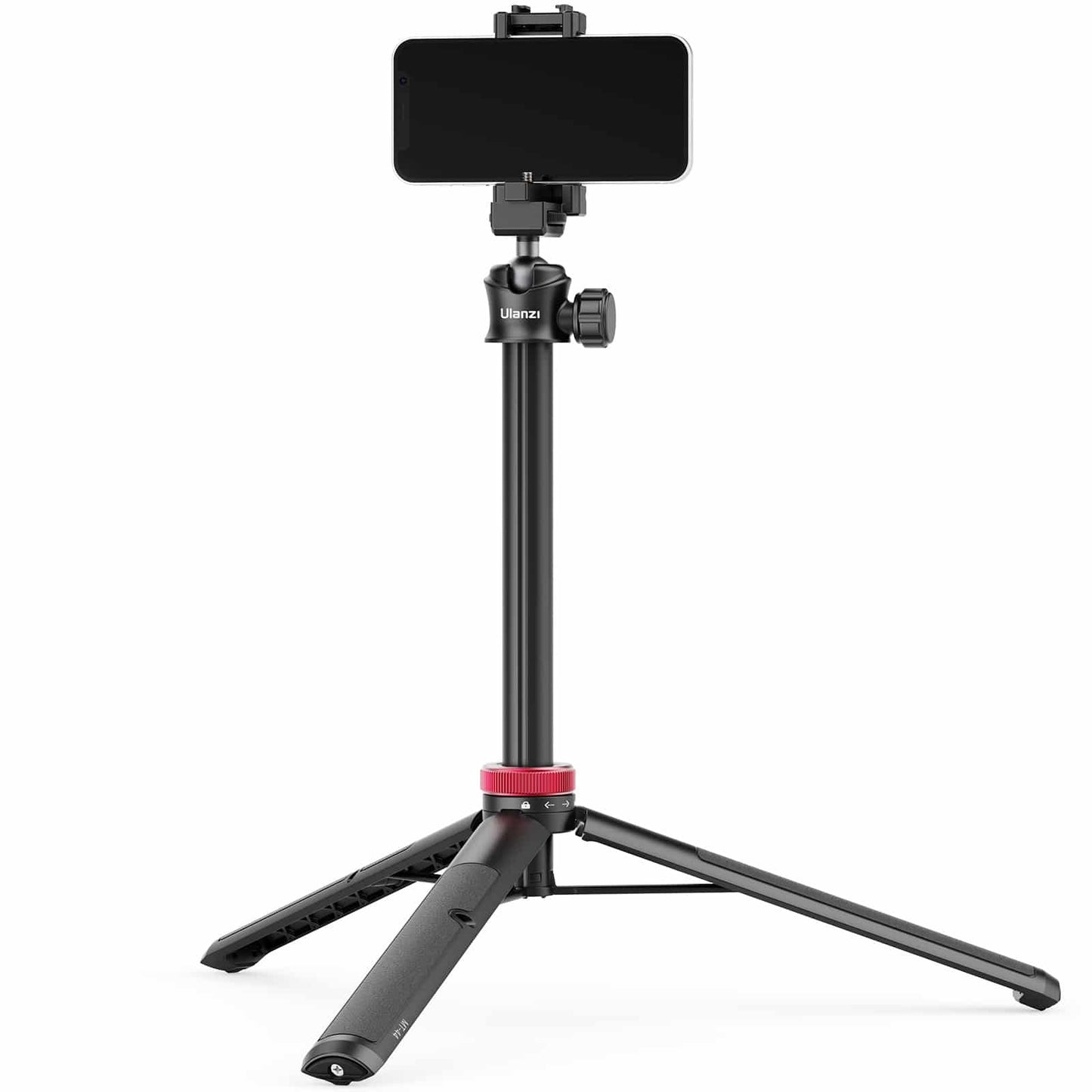Ulanzi MT-44 Selfiestick Statief voor telefoon en camera - 146cm - Zwart