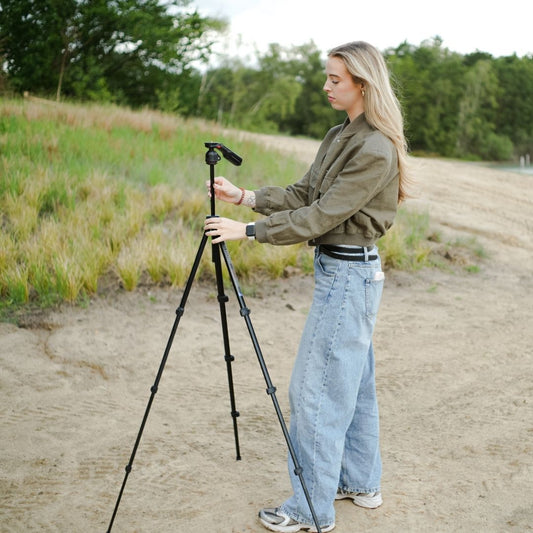 MOJOGEAR Creator GO Video - Lichtgewicht reisstatief 153 cm - Statieven en toebehoren