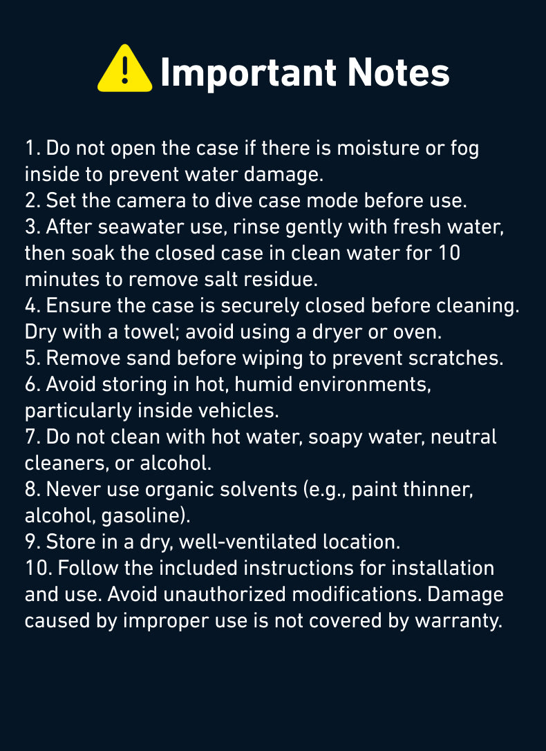 Telesin Duik Case voor Insta360 X4 Transparant - GoPro Onderwater-accessoires