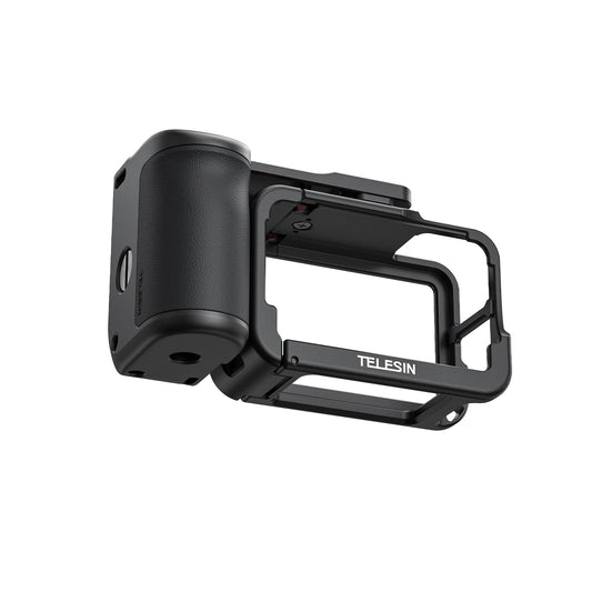 Telesin Street Photography Grip + Cage voor DJI Osmo Action 3/4/5 - GoPro Cases & behuizingen