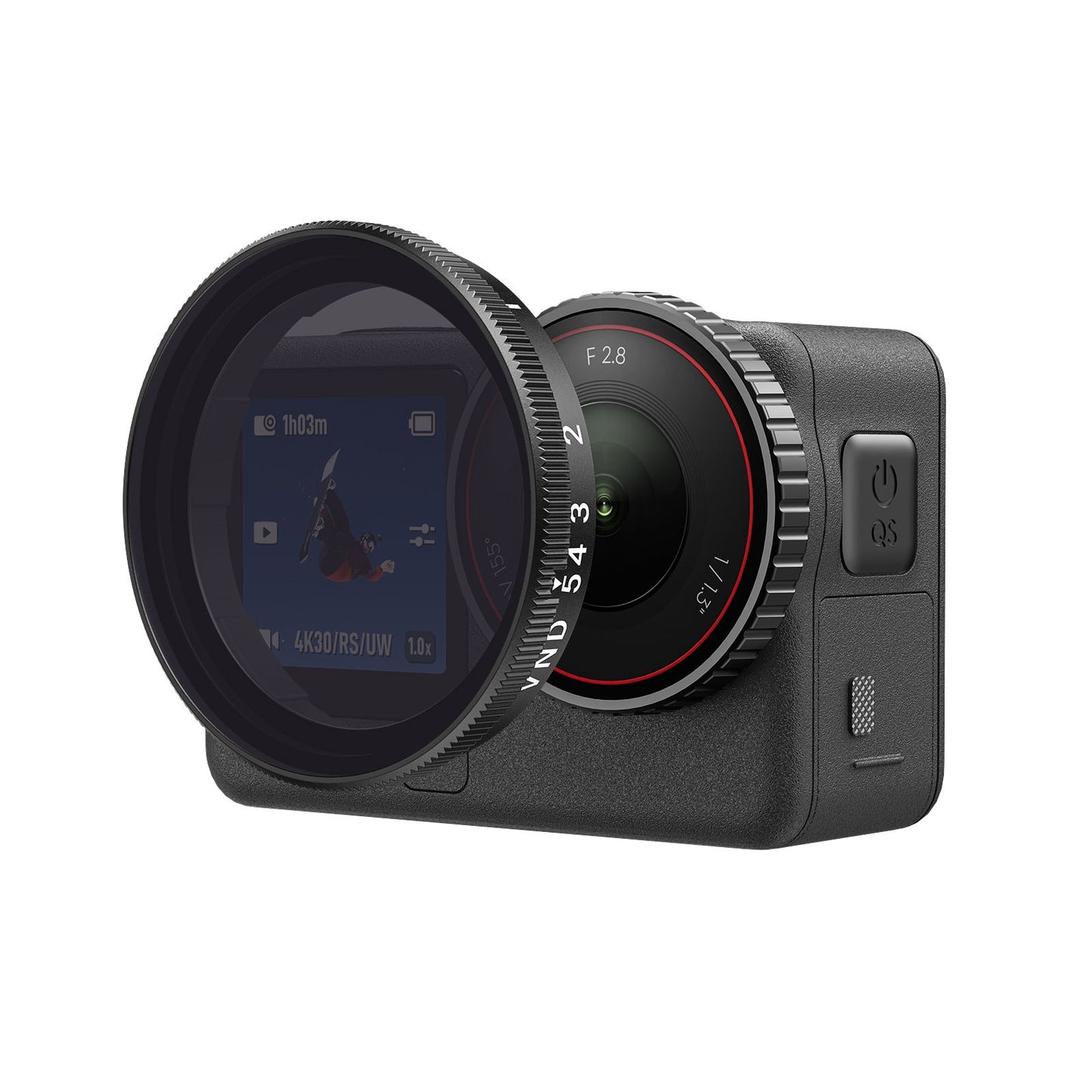 Telesin Filter kit for DJI Osmo Action 6 - CPL + UV + VND