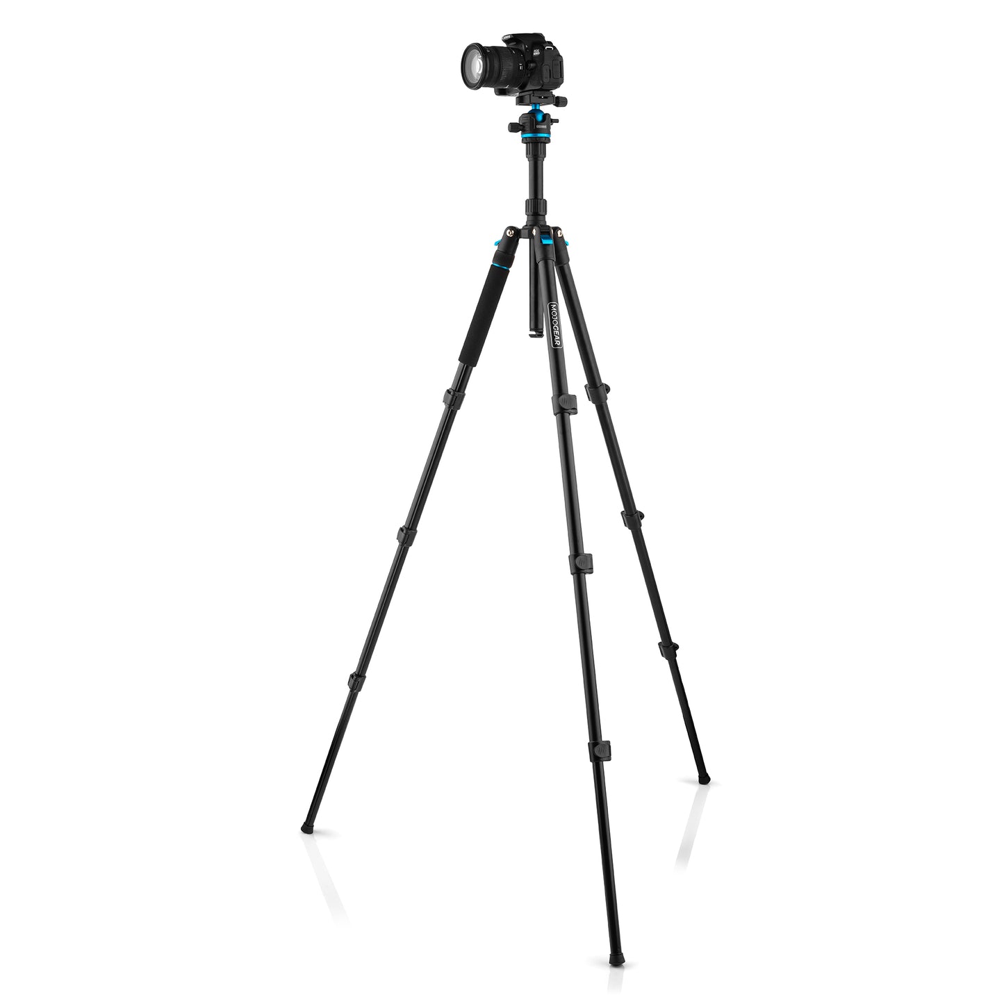 MOJOGEAR Swift Fotostatief 175cm met monopod voor Camera en Smartphone