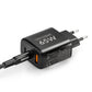 MOJOGEAR CHARGE+ 65W snellader met USB naar USB-C kabel 1,5 meter - Opladers