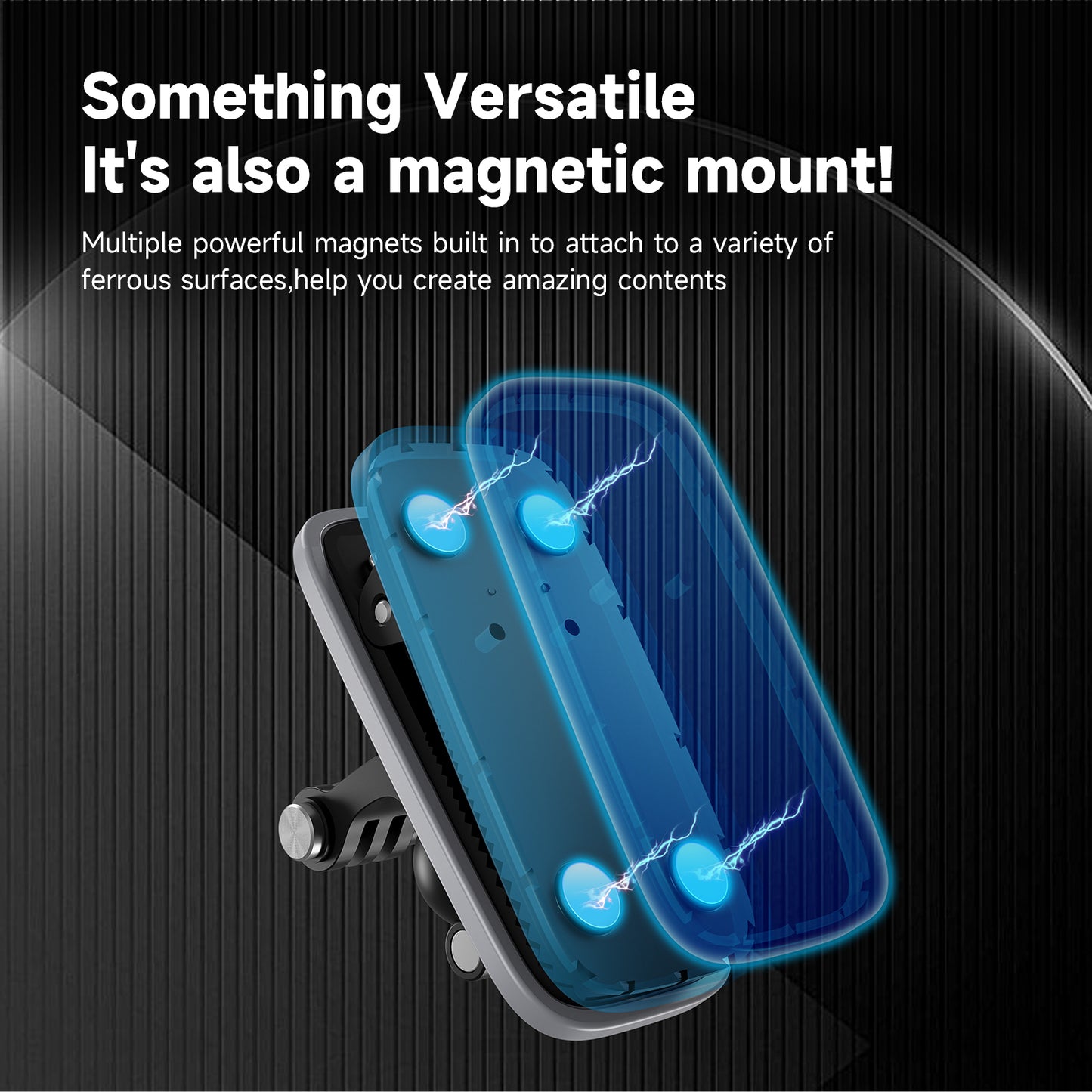 Telesin Backpack clip voor action cam - Magnetisch - Telefoonhouders