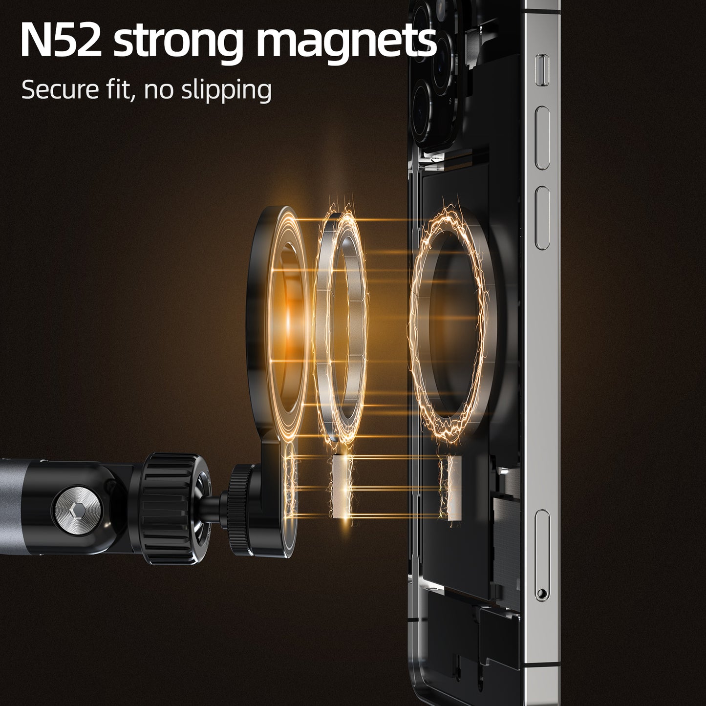 Telesin Live Streaming Floor Stand with MagSafe