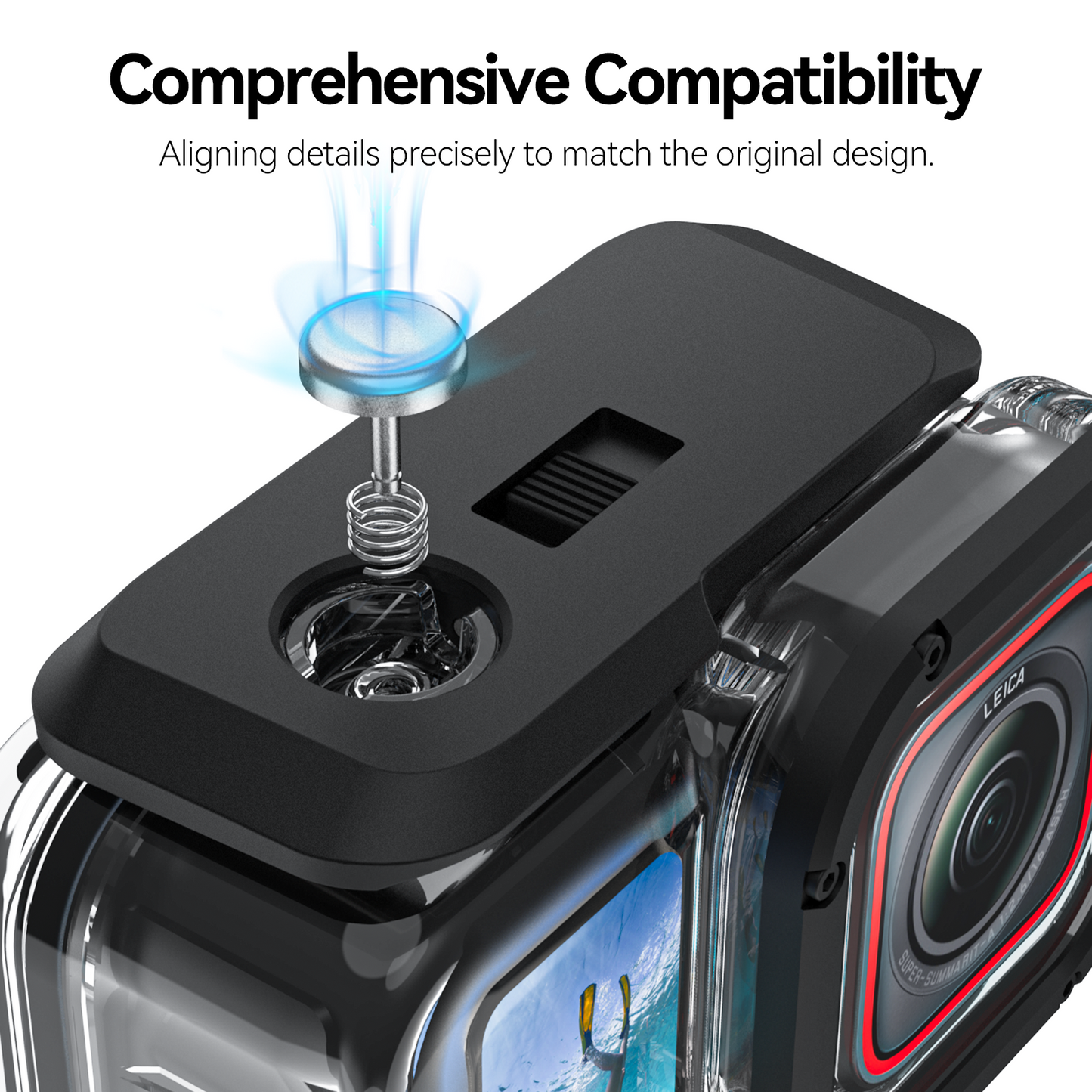 Telesin Waterproof Housing for Insta360 Ace Pro