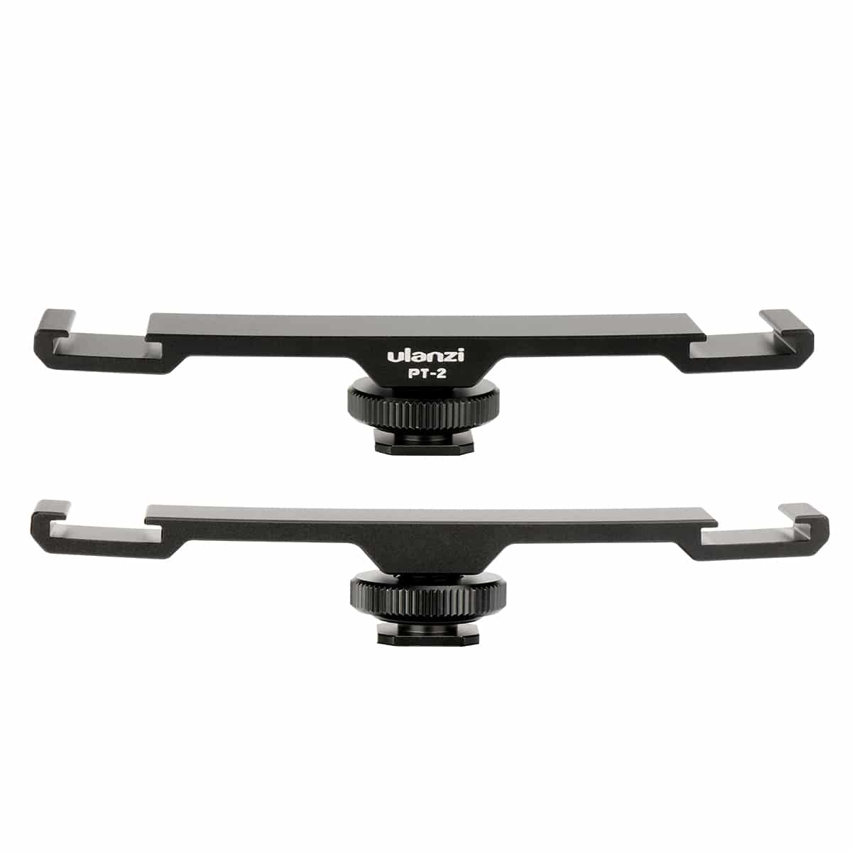 Ulanzi PT-2 Dual Cold Shoe Mount voor camera en telefoonhouder