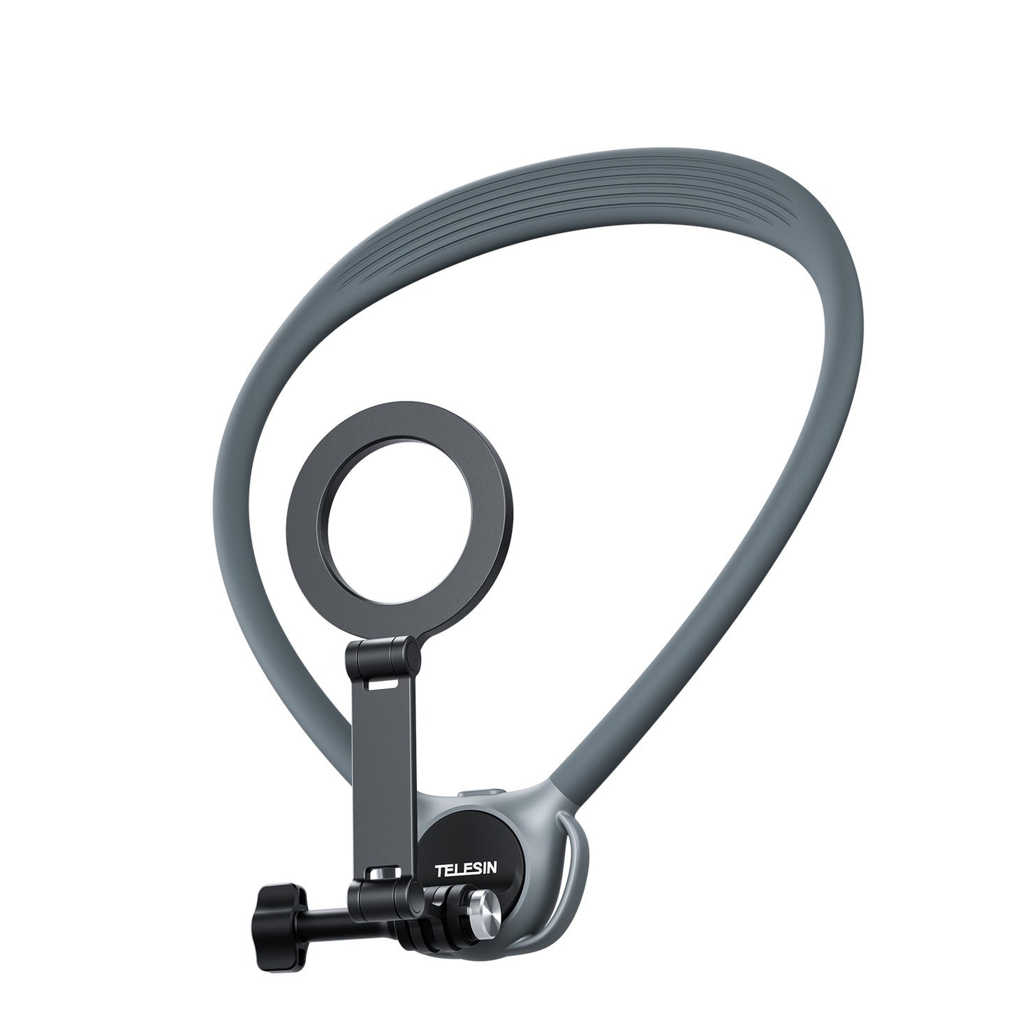 Telesin 360° Neck Mount Combo - for GoPro & Smartphone - Grey