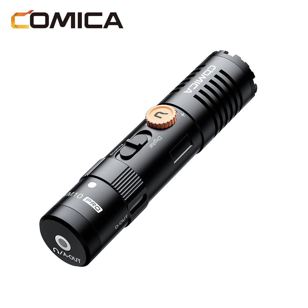 Comica VM10 Pro compact microphone for phone and camera - with 3.5mm and USB-C