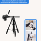 MOJOGEAR 167cm 3-in-1 statief: driepoot, monopod & horizontale arm - Grote statieven