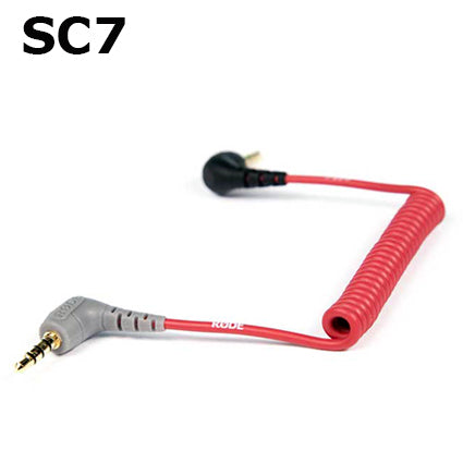 RØDE SC7 adapter cable for external microphone