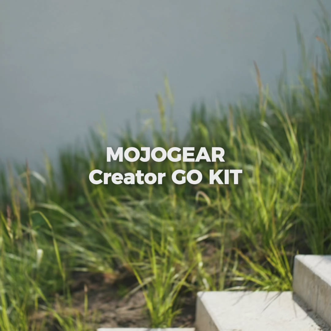 MOJOGEAR Creator GO MagSafe - Lightweight iPhone tripod 153 cm