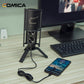 Comica STM-USB microphone for streaming, studio and podcast