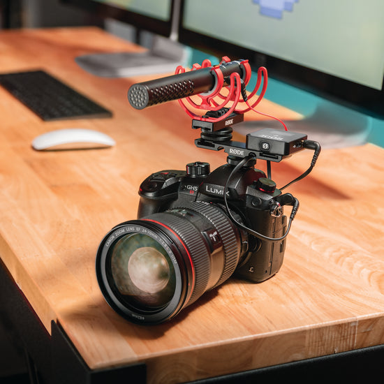 Wireless Microphone Rode Wireless Go Cold Shoe Mount Insta360 ONE