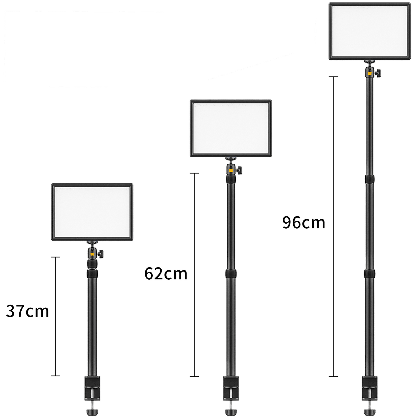 VIJIM LS01 extendable lamp stand with table clamp