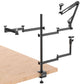 Ulanzi Live Broadcast Stand - adjustable microphone stand with 3 arms