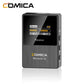 Comica BoomX-D D2 wireless microphone set with 2 transmitter and receiver for camera and smartphone