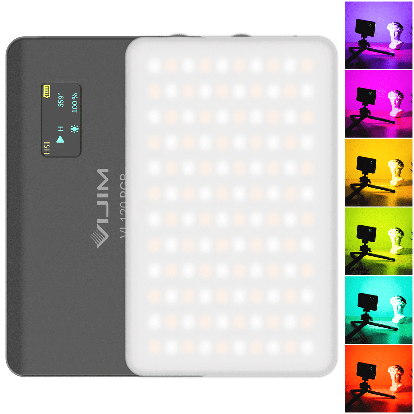 VIJIM VL120 RGB Multi Color LED Video Light