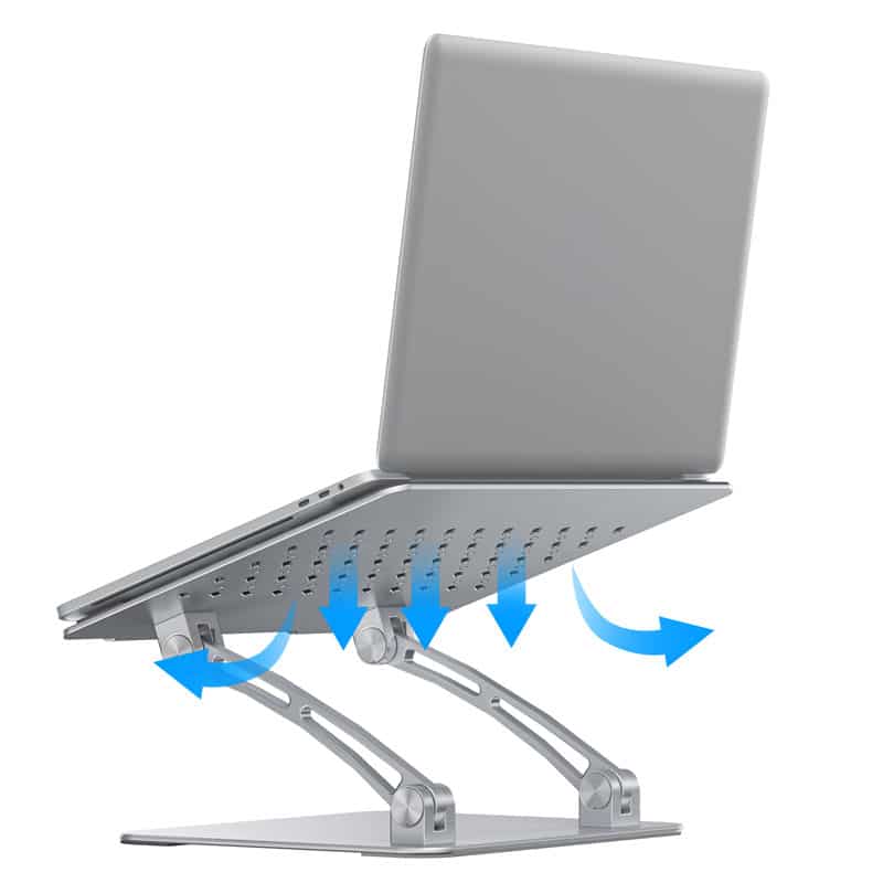 WiWu S700 Luxury Ergonomic Laptop Stand Metal - Height Adjustable