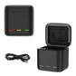 Telesin Charging box for 3 batteries - for GoPro 9 / 10 / 11 / 12