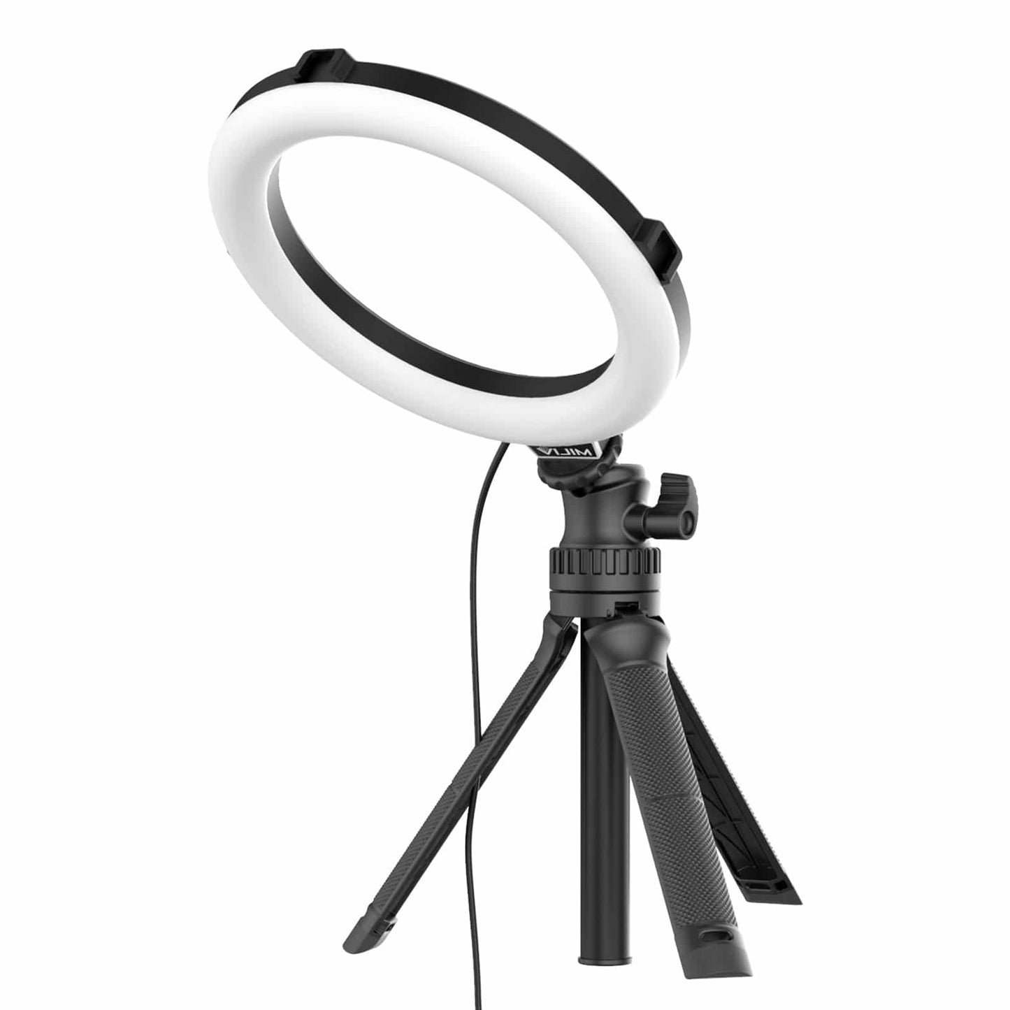 VIJIM K9 RGB Ring Lamp with Selfie Stick Tripod and Phone Holder - 10 Colors