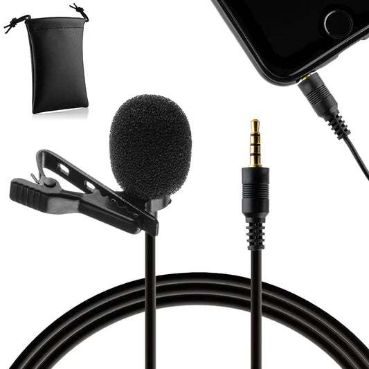 Speldmicrofoon voor iPhone en Android smartphones
