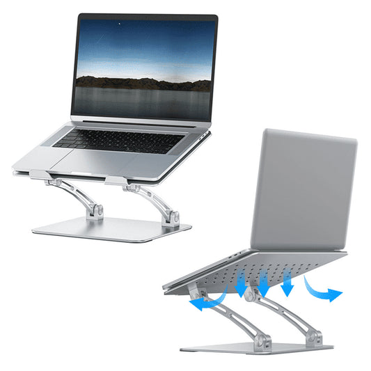 WiWu S700 Luxe Ergonomische Laptopstandaard Metaal - In hoogte verstelbaar