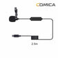Comica CVM-V01SP (UC) speldmicrofoon voor smartphones met USB-C-aansluiting