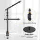 VIJIM LS11 Adjustable Double Arm Table Tripod - With Table Clamp