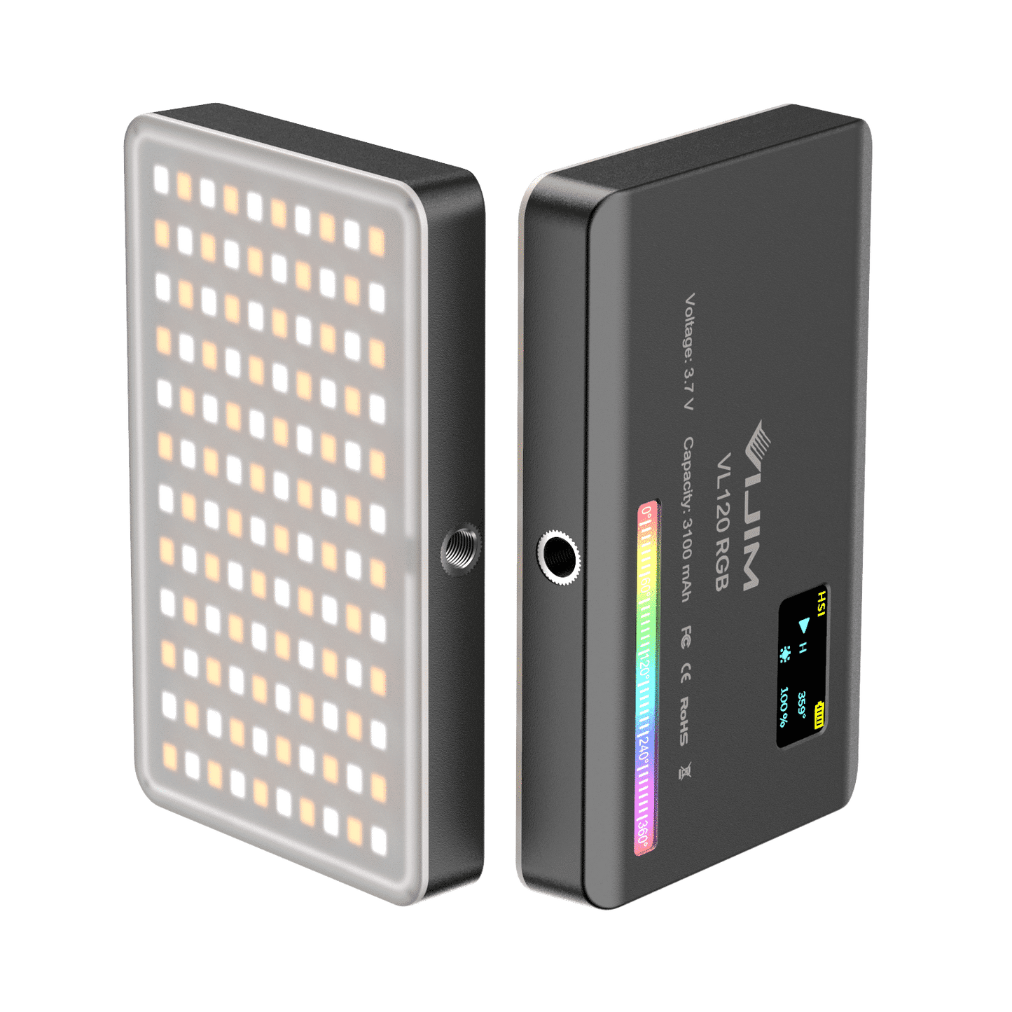 Ulanzi VL120 RGB Multi Color LED-videolamp