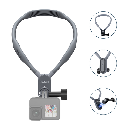 Telesin Neck Mount / magnetic neck attachment for GoPro