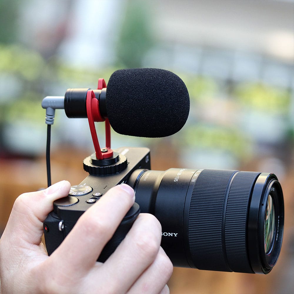 SAIREN VM-Q1 directional microphone for smartphone and camera