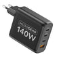 MOJOGEAR CHARGE+ 140W charger with 4 ports USB / USB-C