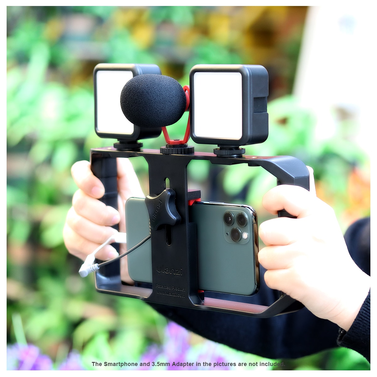 Ulanzi Smartphone Filmmaking KIT: U-Rig Pro, microphone & 2x LED light